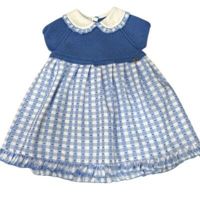 vestido cuadritos cuerpo punto – HERMANOS CONJUNTADOS