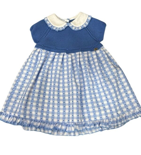 vestido cuadritos cuerpo punto – HERMANOS CONJUNTADOS